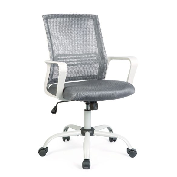 Irodai forgószék - fix karfával - szürke - 70 x 51 / 52 x 50 cm