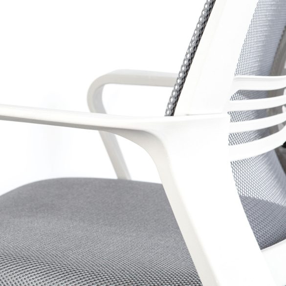 Irodai forgószék - fix karfával - szürke - 70 x 51 / 52 x 50 cm