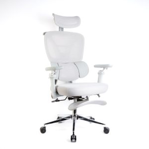 Irodai forgószék - karfával - szürke - 50 x 57 / 48 x 52 cm