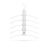 Helytakarékos rendszerező vállfa - 5 db akasztó