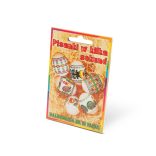 Húsvéti dekoráció - tojás matrica szett - 12 db / csomag