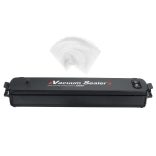 Vákuumfóliázó gép - 34,5 x 6,5 x 4,0 cm - 90 W - fekete