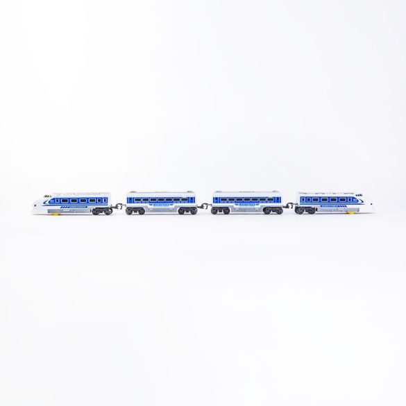 Express kisvasút - vasútállomással - elemes - 5 féle pálya