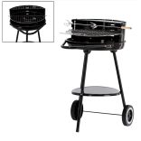 Grillsütő kerekekkel - 58 x 44 x 72 cm