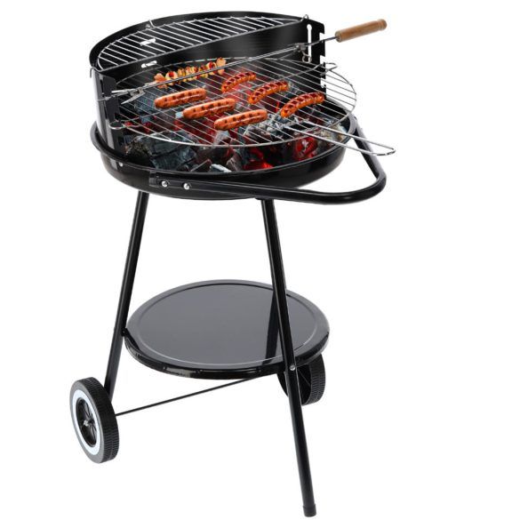 Grillsütő kerekekkel - 58 x 44 x 72 cm