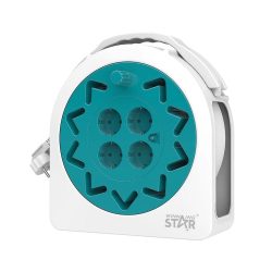 WinningStar - Kábeldob 20 m kábellel - 4 x 230 V aljzat