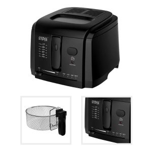 WinningStar - Olajsütő - 3 L - 1600 W - fekete