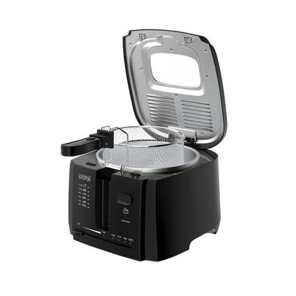 WinningStar - Olajsütő - 3 L - 1600 W - fekete