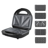 WinningStar - Tapadásmentes melegszendvics sütő 5 az 1 -ben - 750 W