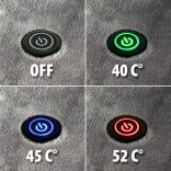 Fűthető USB -s takaró -  150 x 80 cm - 40 - 52°C - szürke