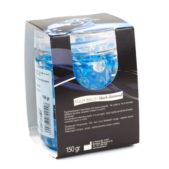 Illatgyöngyök - Paloma Aqua Balls - Black diamond - 150 g
