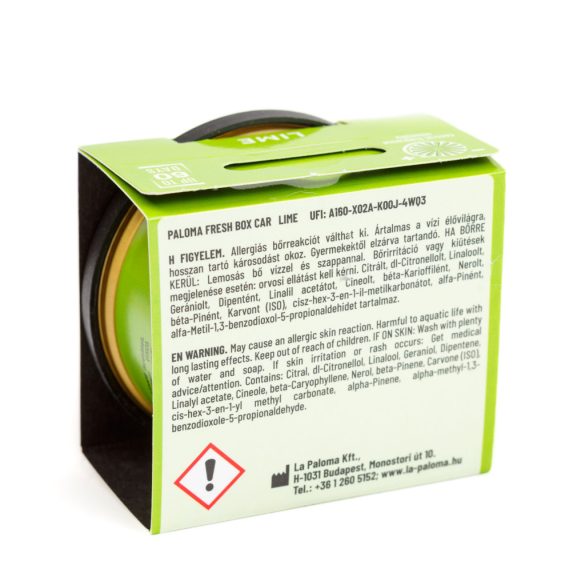 Illatosító - Paloma Fresh box - Lime - 25 g