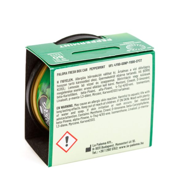 Illatosító - Paloma Fresh box - Peppermint - 25 g
