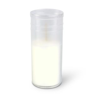 10 db-os mécses betét - Ø4,8 cm - szín: fehér