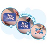 Plucky csillámtetoválás szett