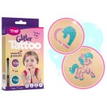 Lovak és unikornisok csillámtetoválás szett