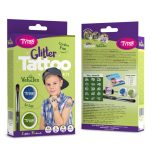 Járművek Csillámtetoválás szett