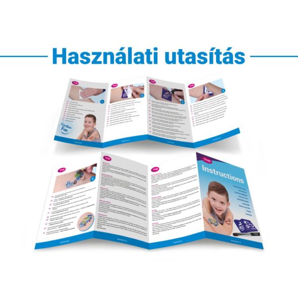 Járművek Csillámtetoválás szett