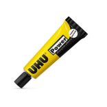 UHU univerzális átlátszó ragasztó POWER TRANSPARENT 45 g