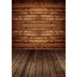   Vinyl háttér fotózáshoz. Sötét deszka falat ábrázoló fotó háttér 150X210 cm  XX-002