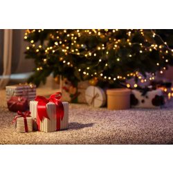   Vinyl háttér fotózáshoz.Karácsonyi ajándékokat ábrázoló fotó háttér 150cm(m) x 210(sz) Ah-9780