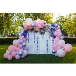   Polyester fotó háttér.Szülinapi lányos stúdió háttér 210cm x 250cm plc-2256