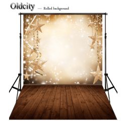   Polyester fotó háttér. Karácsonyi stúdió háttér 210cm x 250cm plsd-189